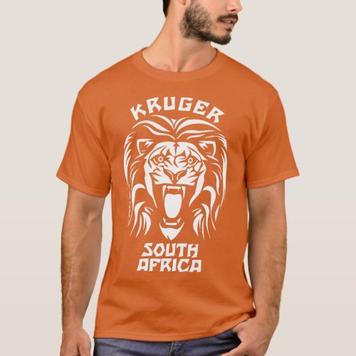 Kruger National Park Lion Face 1 T_Shirt