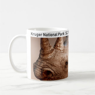 Kruger National Park Rhino Coffee Mug