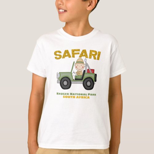 Kruger National Park Safari Kids T_Shirt
