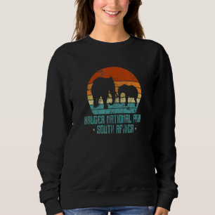 Kruger National Park South Africa Elephants Vintag Sweatshirt