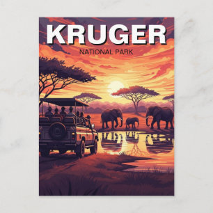 Kruger National Park South Africa Postcard