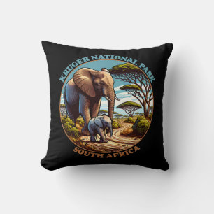 Kruger National Park South Africa Throw Pillow