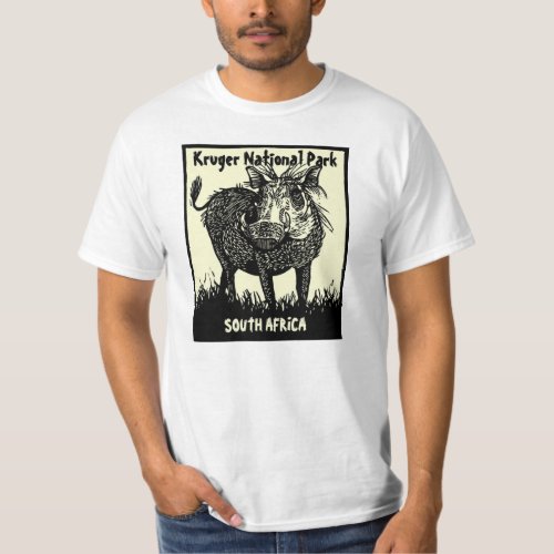 Kruger National Park Warthog T_Shirt