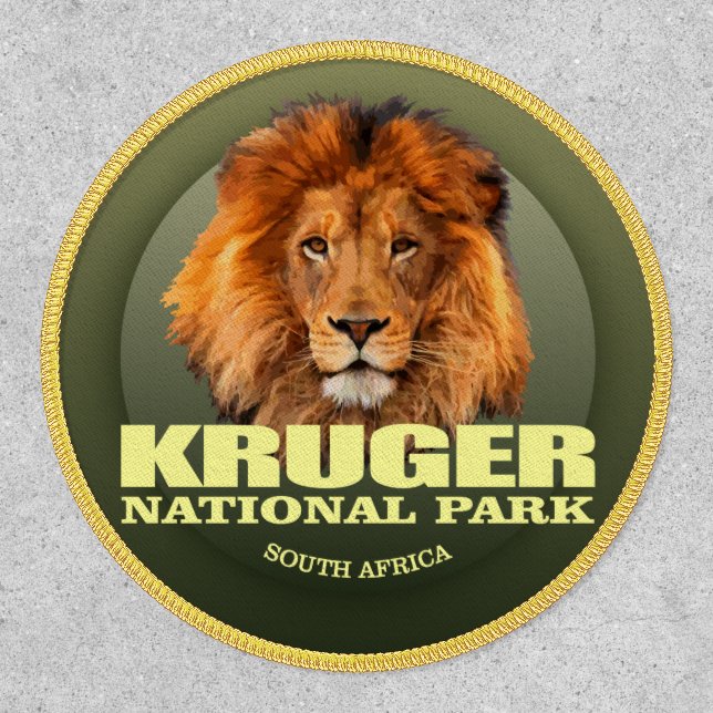 Kruger NP (Lion) WT  Patch (Front)
