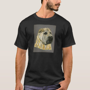 Kruger - Shar Pei Dog Art T-Shirt
