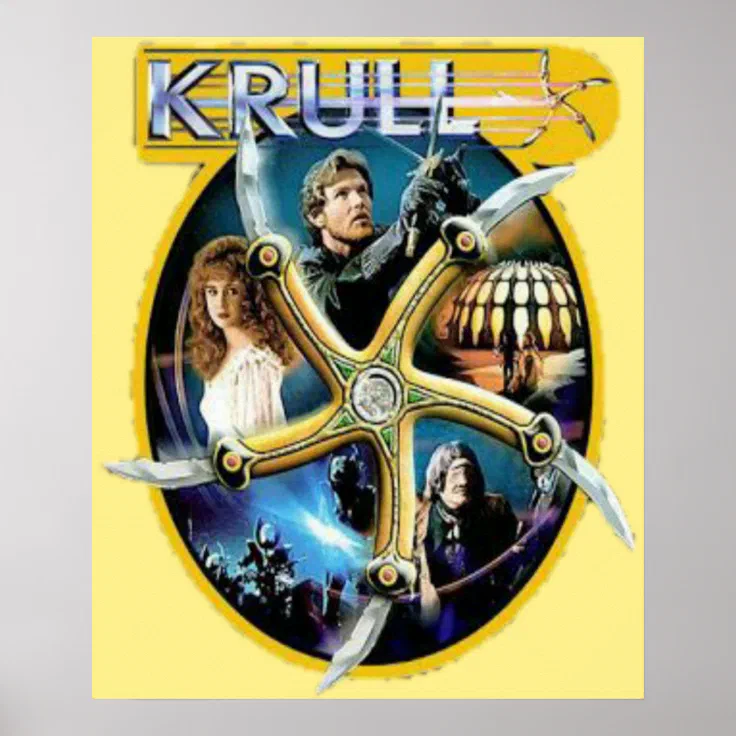 Krull Movie Poster Zazzle