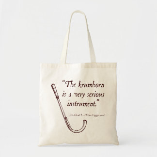 Krumhorn Tote Bag