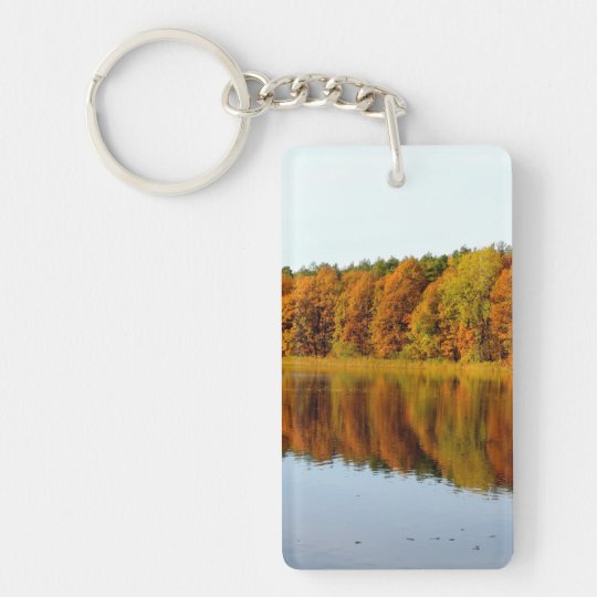 Krumme Lanke in Autumn Keychain