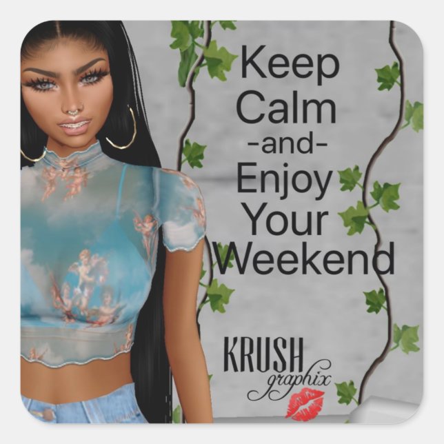 Krush Graphix by Ahsek Novel Stickers 25 (Front)