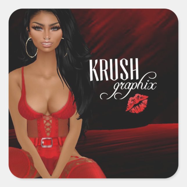Krush Graphix by Ahsek Novel Stickers 35 (Front)