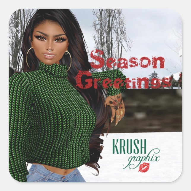 Krush Graphix by Ahsek Novel Stickers 56 (Front)