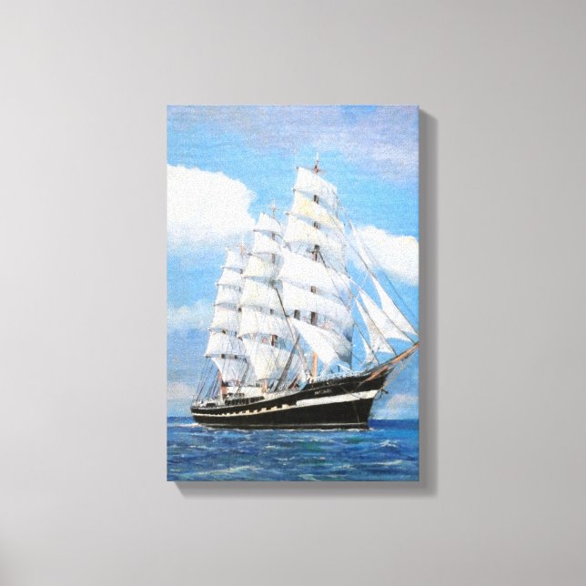 Kruzenshtern Canvas Print (Front)