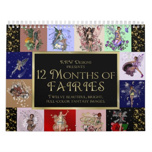 KRW 12 Months of Fairies Calendar 2011
