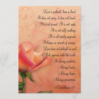 KRW 1 Corinthians 13 Love is Patient Invitation