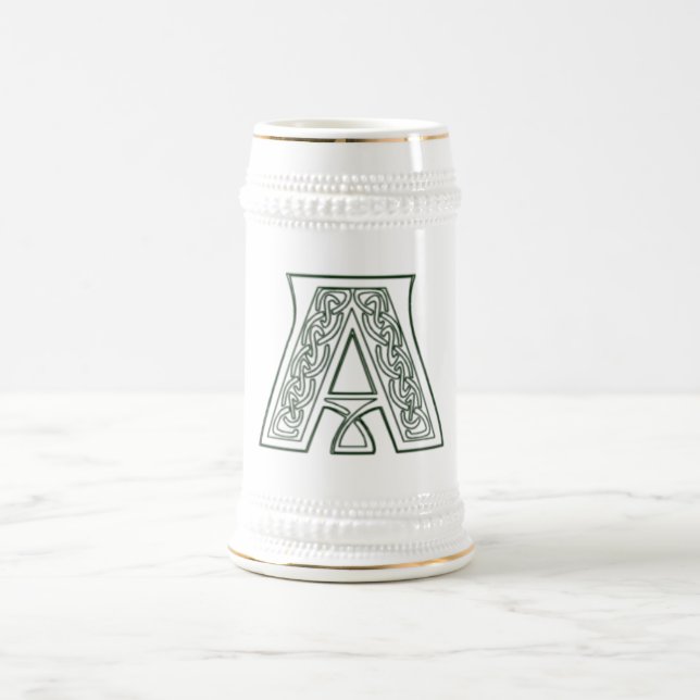 KRW - A - Celtic Monogram Stein (Center)