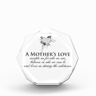 KRW A Mother's Love Verse Acrylic Sculpture Award