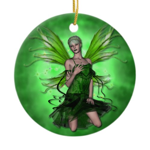 KRW Absinthe the Green Faery Fantasy Ornament