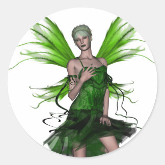 KRW Absinthe - The Green Fairy Classic Round Sticker