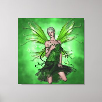 Krw Absinthe The Green Fairy Fantasy Art Canvas by KRWDesigns at Zazzle