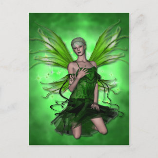 KRW Absinthe The Green Fairy Postcard