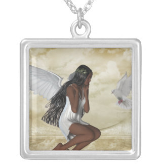 KRW Angel and the Dove Sterling Silver Necklace