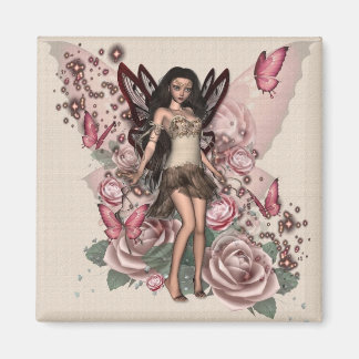 KRW Antique Rose Faery Magnet