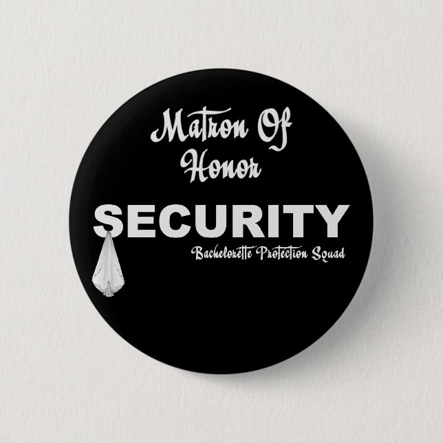 KRW Bachelorette Protection Squad Button (Front)