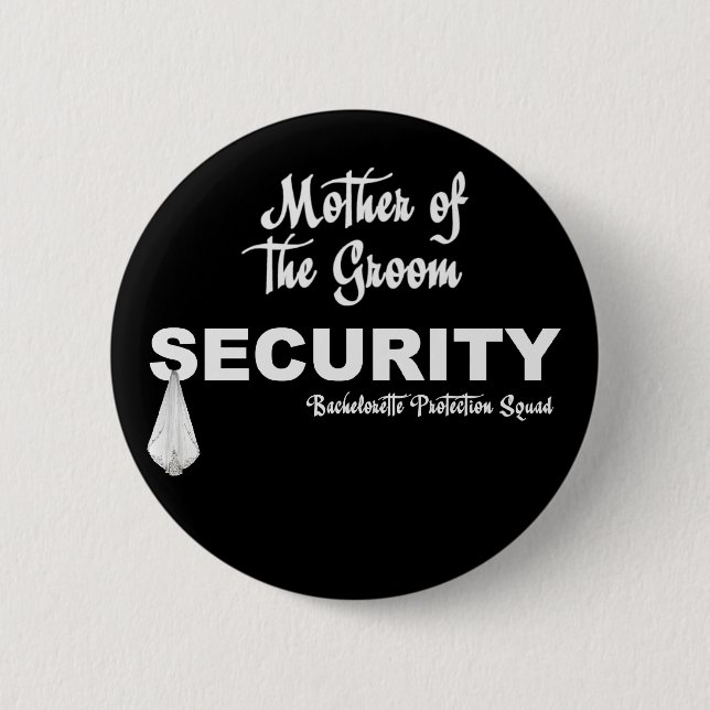 KRW Bachelorette Protection Squad Pinback Button (Front)