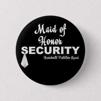 KRW Bachelorette Protection Squad Pinback Button