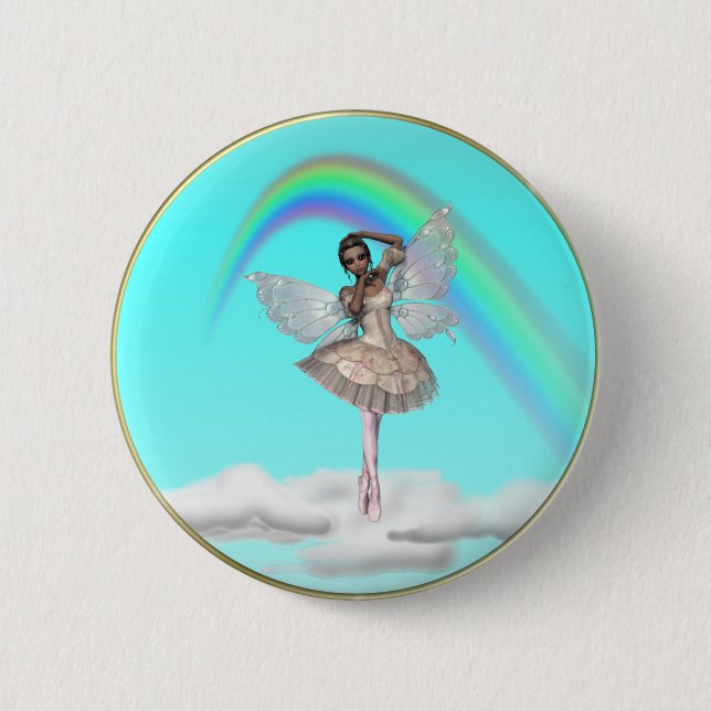 KRW Ballerina Faery Button (Front)