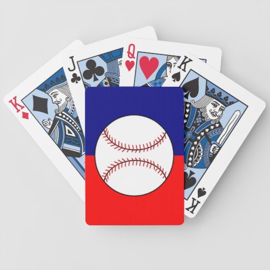 KRW Baseball Logo Playing Card Deck