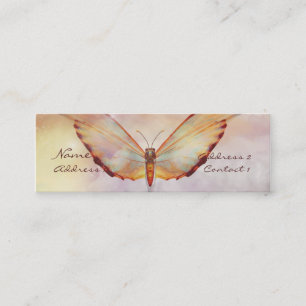 KRW Beautiful Butterfly Pastel Profile Card