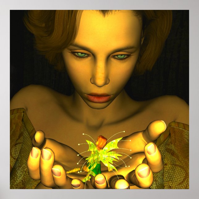 KRW Behold Fantasy Art Poster (Front)