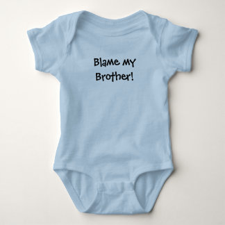 KRW Blame my Brother! Baby Bodysuit