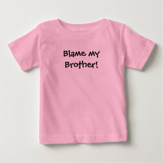 KRW Blame my Brother! Baby T-Shirt