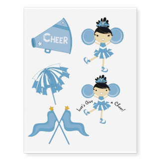 cheerleading temporary tattoos zazzle cheerleading temporary tattoos zazzle