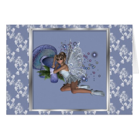 KRW Blue Lace Faery 4 Cards (Front Horizontal)