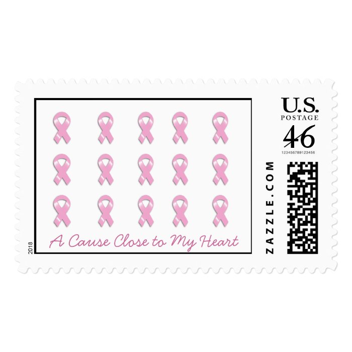 KRW Breast Cancer   A Cause Close to My Heart Postage