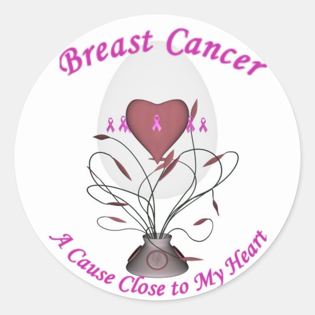 KRW Breast Cancer Awareness Egg Sticker (Front)