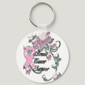 KRW Breast Cancer Survivor Key Chain