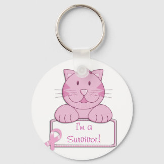 KRW Breast Cancer Survivor Key Chain