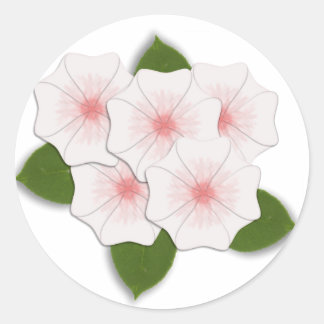 KRW Cherry Blossoms Classic Round Sticker