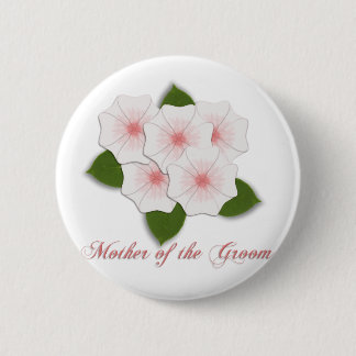 KRW Cherry Blossoms Mother of the Groom Button