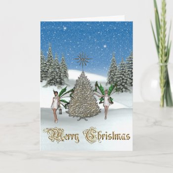 Krw Christmas Angels Holiday Card by KRWHolidays at Zazzle