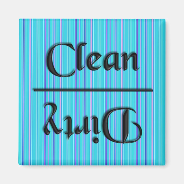 KRW Clean and Dirty Kitchen Magnet (Front)