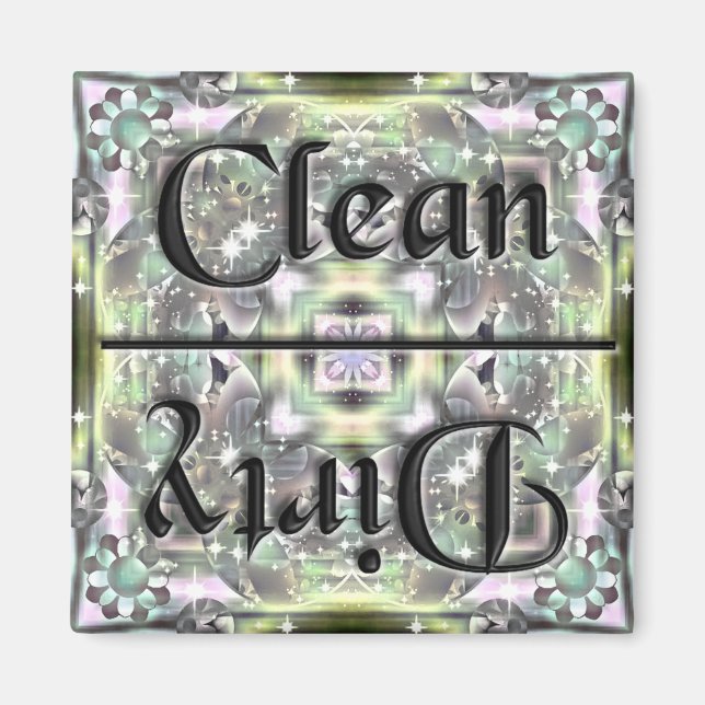 KRW Clean and Dirty Kitchen Magnet (Front)