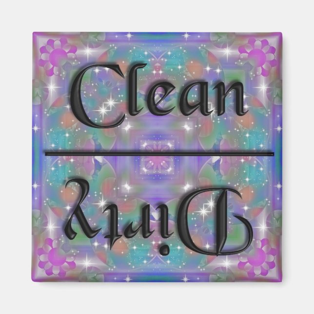 KRW Clean and Dirty Kitchen Magnet (Front)