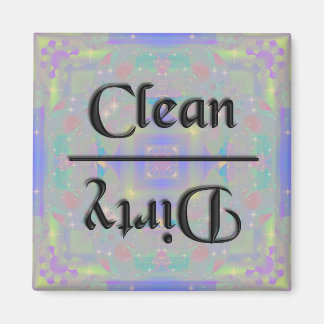 KRW Clean and Dirty Kitchen Magnet