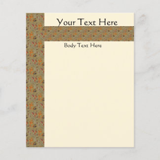 KRW Colorful Autumn Leaves Small Flyer Template