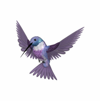 KRW Colorful Hummingbird Pin Cutout